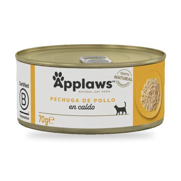 Applaws Latas Pechuga De Pollo En Caldo Para Gatos Pack 24 Latas - unidad