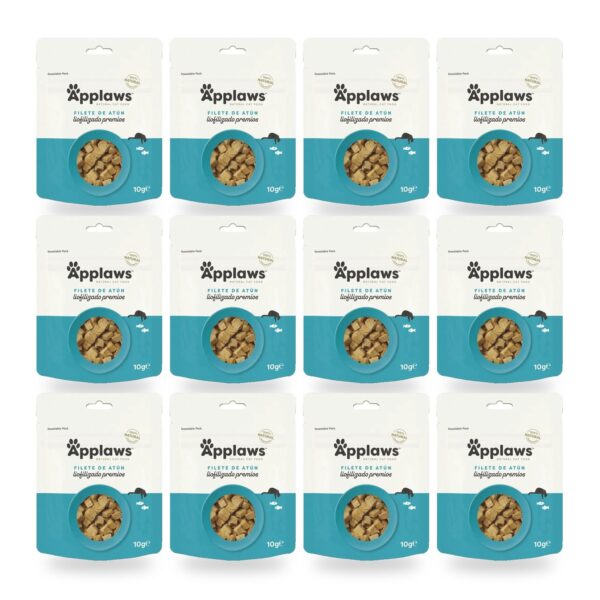Applaws Snack Atún Liofilizado Para Gatos Pack 12×10 g