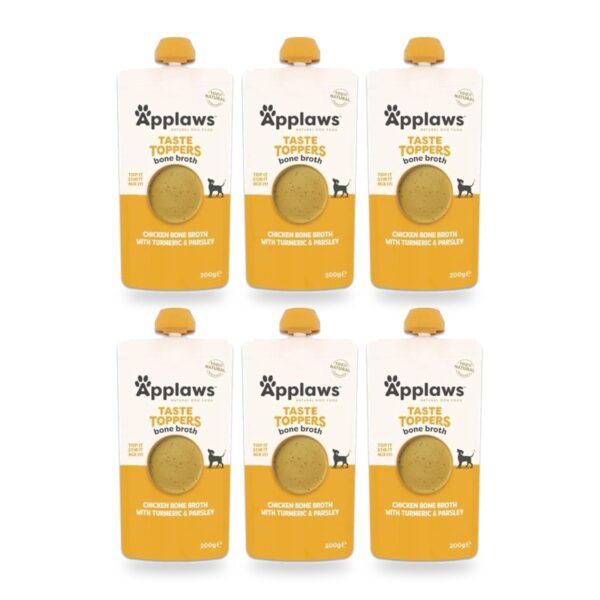 Applaws Taste Toppers Caldo De Huesos De Pollo Para Perros Pack 6×200 ml