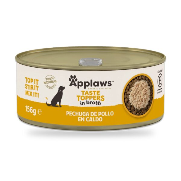 Applaws Taste Toppers Pollo En Caldo Para Perros Pack 12×156 g - unidad