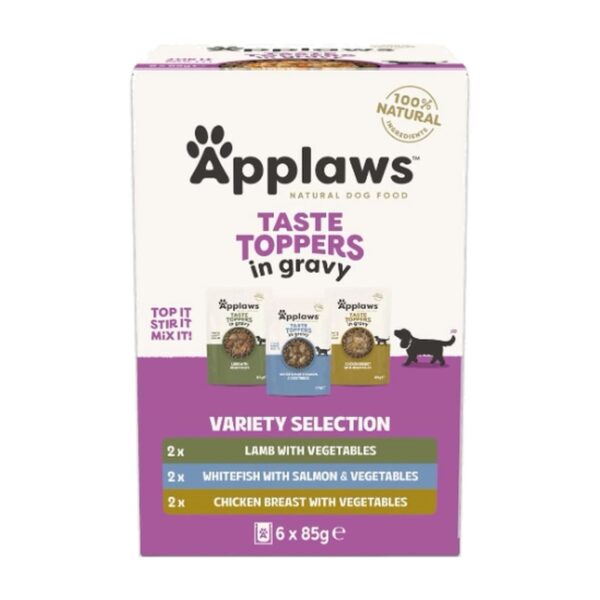 Applaws Taste Toppers Surtido En Salsa Para Perros Multipack 6×85 g