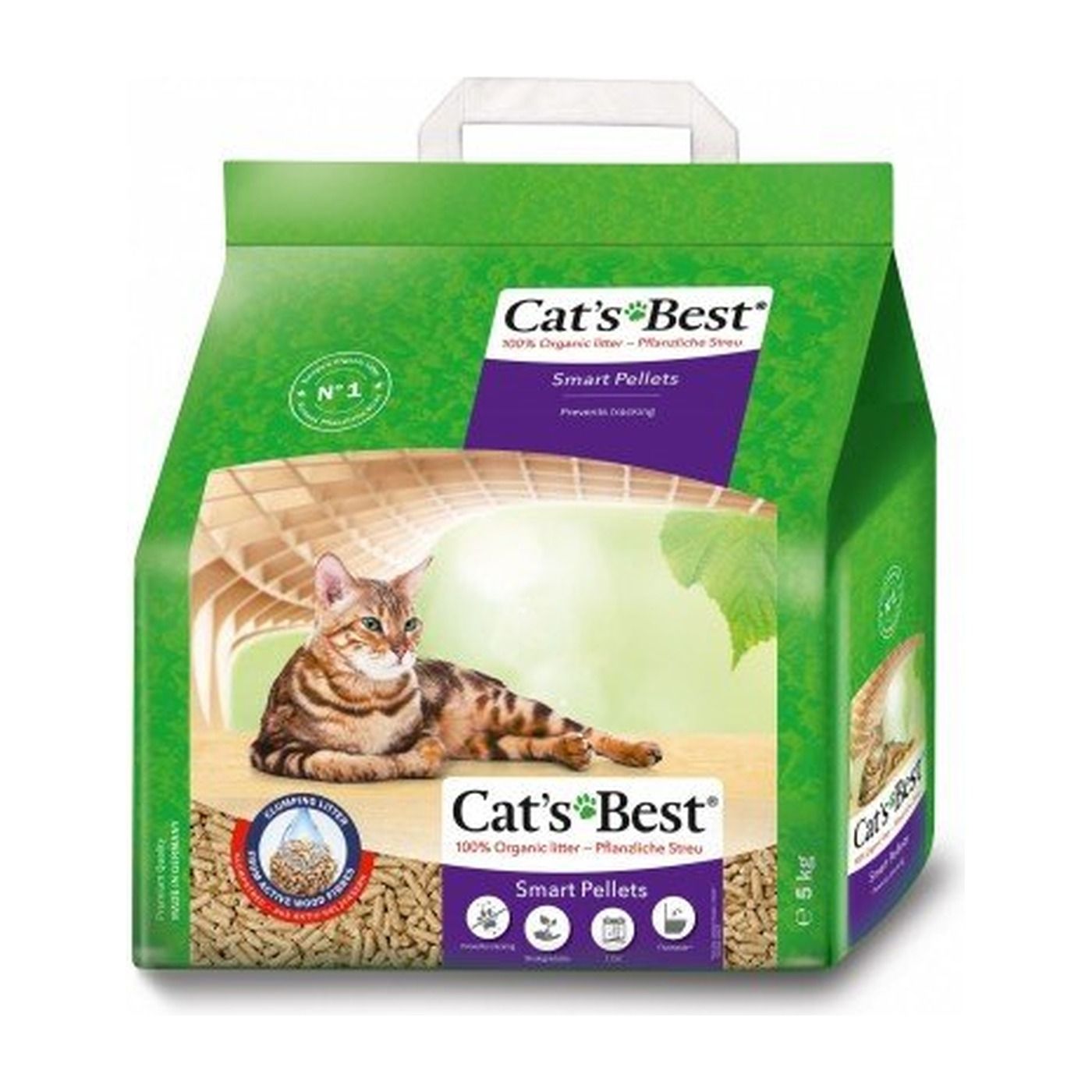 Arena para gatos Cat's Best Smart Pellets Arena para gatos Cat's Best Smart Pellets
