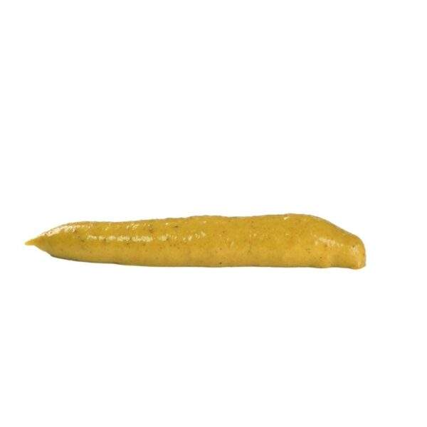 Modo de uso de la pasta Brit Care Salmon Creme: 3 cm al día y máximo 10 % de la ración diaria