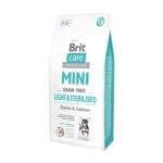 Saco de Brit Care Mini Grain-free Light & Sterilised con conejo y salmón para perros pequeños
