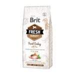 Saco de Brit Fresh Turkey with Pea Adult Fit & Slim con pavo fresco para perros con sobrepeso
