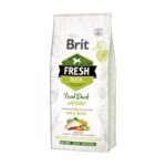 Saco de Brit Fresh Duck with Millet Adult Run & Work con pato fresco para perros activos