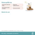 Guía de alimentación de Snack Brit Jerky De Pollo Con Insectos Para Perros