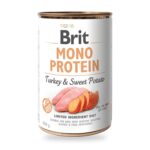 Brit Mono Protein Latas De Pavo Y Batata Para Perros Pack Ahorro 6×400 Gr - unidad