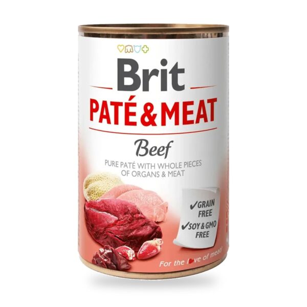 Brit Paté Carne De Ternera Para Perros 6×400 Gr - unidad