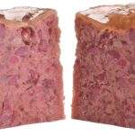 Guía de alimentación de las latas de paté Brit de ternera por peso