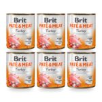Brit Paté De Carne De Pavo Para Perros Pack Ahorro 6×400 Gr (6 unidades)