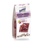 Bunny Nature Crunchy Cracker Remolacha Galletas para Conejos y Roedores Pack 6×50 g - unidad