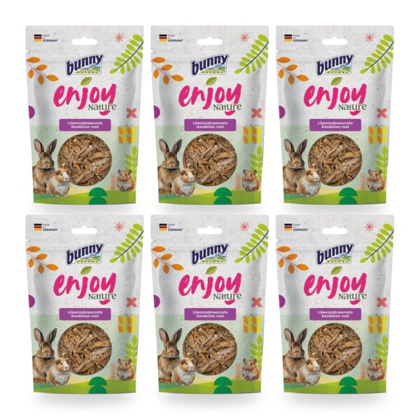Bunny Nature Enjoy Nature Raíces de Diente de León Pack 6×100 g (6 unidades)