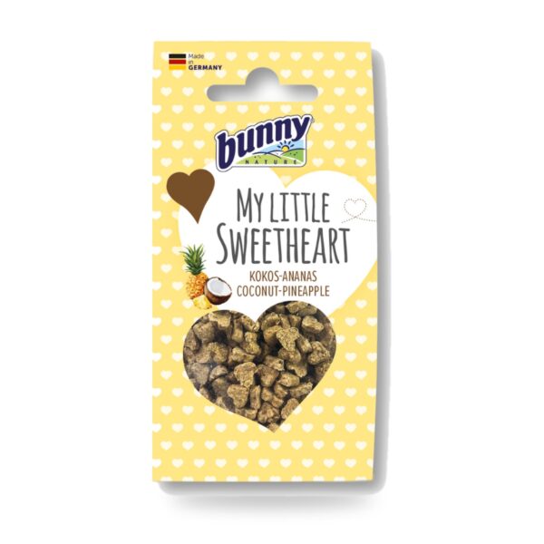 Bunny Nature My Little Sweetheart Coco y Piña Galletas para Roedores Pack 8×30 g - unidad