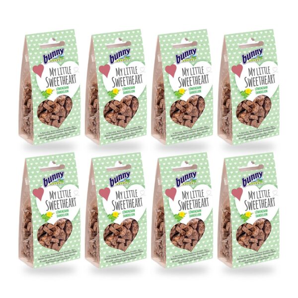 Bunny Nature My Little Sweetheart Diente de León Galletas para Roedores Pack 8×30 g (8 unidades)