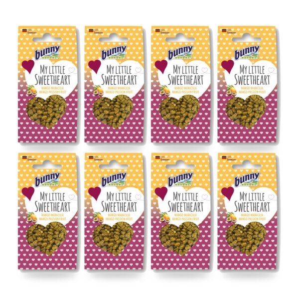 Bunny Nature My Little Sweetheart Mango y Maracuyá Galletas para Roedores Pack 8×30 g (8 unidades)