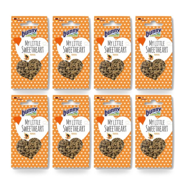 Bunny Nature My Little Sweetheart Papaya Galletas para Roedores Pack 8×30 g (8 unidades)