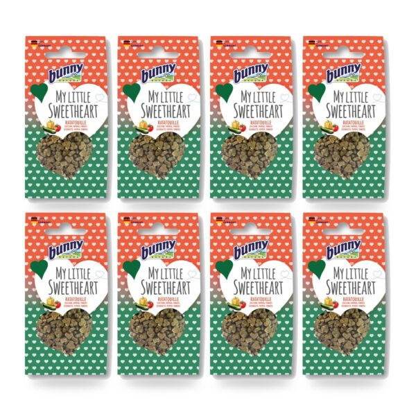 Bunny Nature My Little Sweetheart Ratatouille Galletas para Roedores Pack 8×30 g (8 unidades)