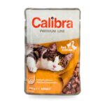 Calibra Cat Premium Adult Pato y Pollo en Salsa para Gatos Pack 12×100 g - unidad