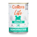 Calibra Dog Life Sensitive Salmón y Arroz para Perros en Lata Pack 6×400 g - unidad