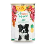 Calibra Dog Verve Adult Jabalí y Ternera Sin Cereales para Perros en Lata Pack 6×400 g - unidad