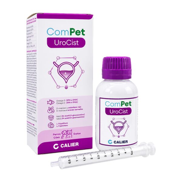 Calier ComPet UroCist Complemento Urinario Perros y Gatos 60 Ml