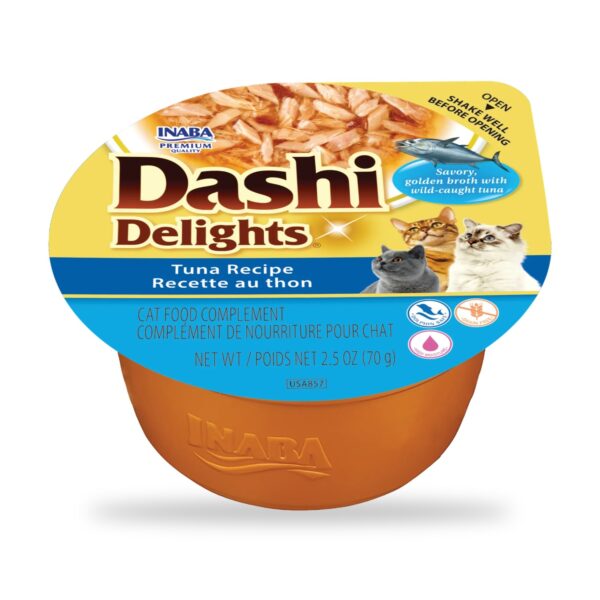 Churu Dashi Delights Atún En Caldo Dashi Para Gatos Pack 6×70 g - unidad