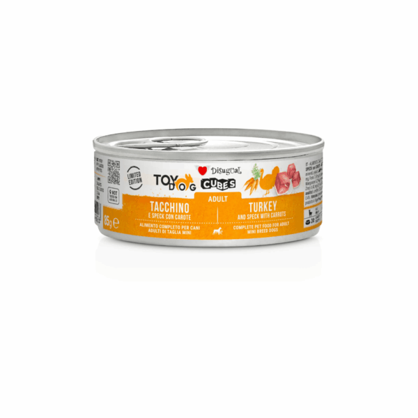 Disugual Cubes Pavo Y Zanahoria Para Perros Adultos Pack 12×85 Gr
