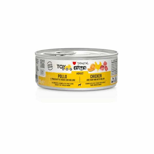 Disugual Cubes Pollo Y Jamón Para Perros Adultos Pack 12×85 Gr
