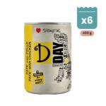 Lata de 400 g de D-Day de pollo para perros adultos de Disugual