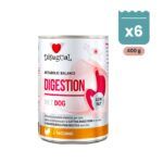 Lata Disugual Digestion Low Fat de pavo para perros, paté dietético de 400 g bajo en grasa