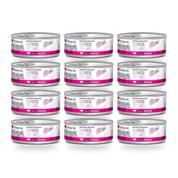 Disugual Latas Hepatic de Cerdo para Gatos Pack Ahorro 12×85 Gr