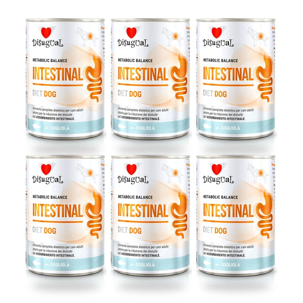 Disugual Latas Intestinal de Lenguado para Perros Pack Ahorro 6×400 Gr (6 unidades)