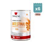 Lata Disugual Intestinal de ternera para perros, paté dietético de 400 g para la absorción intestinal
