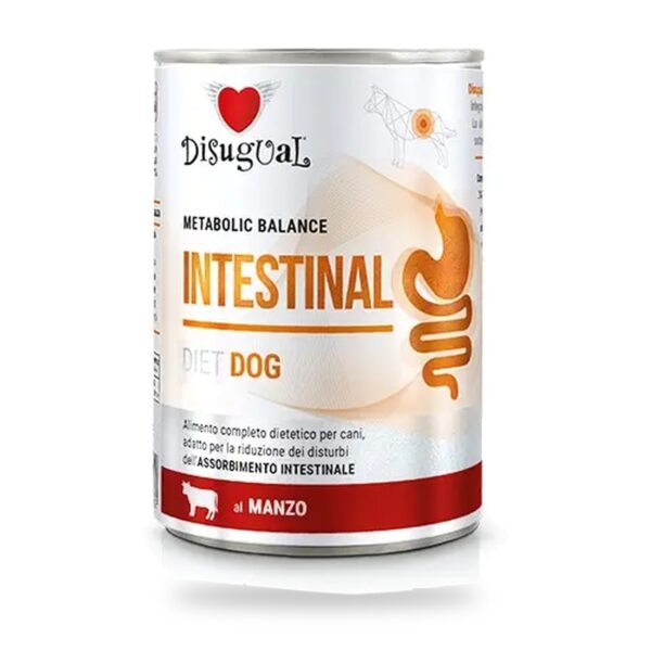Disugual Latas Intestinal de Ternera para Perros Pack Ahorro 6×400 Gr - unidad
