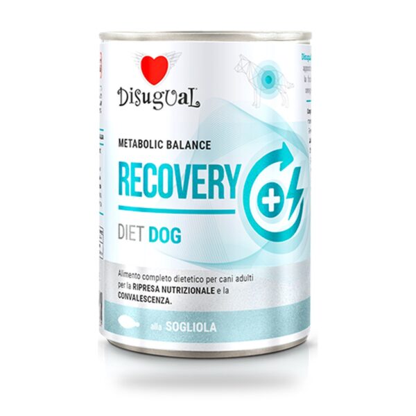 Disugual Latas Recovery de Lenguado para Perros Pack Ahorro 6×400 Gr - unidad