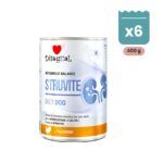 Lata Disugual Struvite de pavo para perros con cálculos de estruvita, paté dietético de 400 g