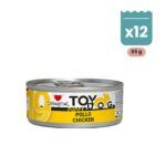 Lata de 85 g de Disugual Toy Dog Puppy paté de pollo para cachorros de raza mini