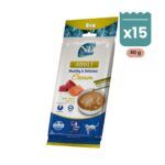 Farmina N&D Ocean Adult Creamy Treat Snack Cremoso de Atún y Salmón para Gatos 15x60 g