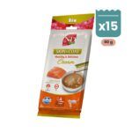 Farmina N&D Quinoa Skin & Coat Creamy Treat Snack Cremoso de Salmón para Gatos 15x60 g