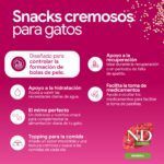 Farmina N&D Quinoa Hairball Creamy Treat Snack Cremoso de Pollo y Atún para Gatos 15x60 g