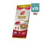 Farmina N&D Quinoa Senior Creamy Treat Snack Cremoso de Pollo y Atún para Gatos Sénior 15x60 g
