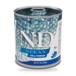 Farmina N&D Ocean Bacalao y Calabaza Comida Húmeda para Perros Pack 6×285 g - unidad