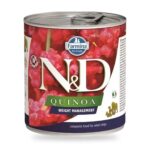 Farmina N&D Quinoa Weight Management Cordero Comida Húmeda para Perros Pack 6×285 g - unidad