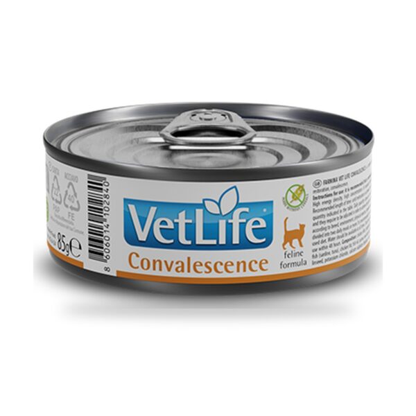 Farmina Vet Life Convalescence Comida Húmeda para Gatos Pack 12×85 g - unidad