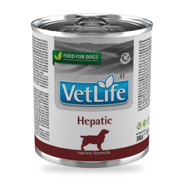 Farmina Vet Life Hepatic Comida Húmeda para Perros Pack 6×300 g - unidad