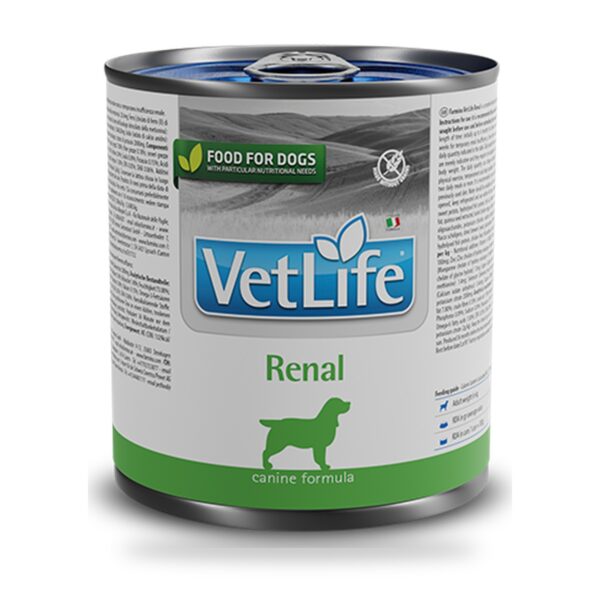 Farmina Vet Life Renal Comida Húmeda para Perros Pack 6×300 g - unidad