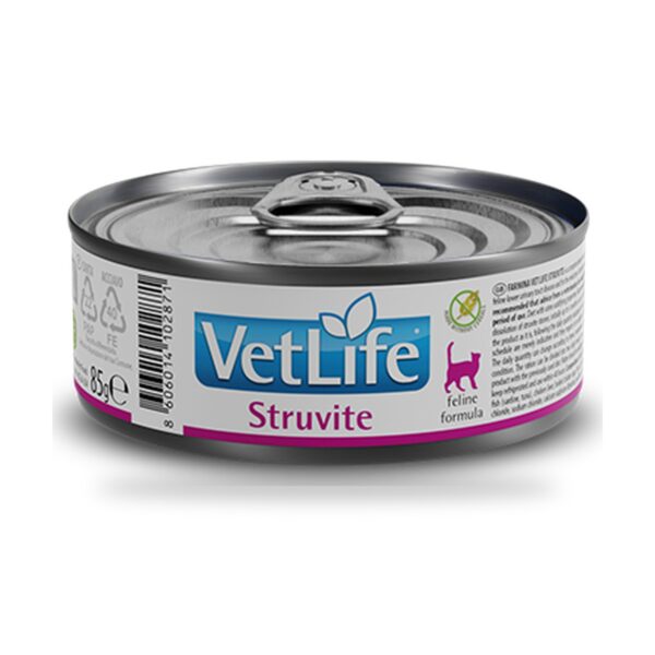 Farmina Vet Life Struvite Comida Húmeda para Gatos Pack 12×85 g - unidad