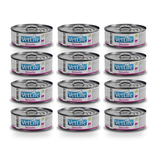 Farmina Vet Life Struvite Comida Húmeda para Gatos Pack 12×85 g