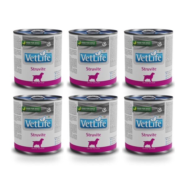 Farmina Vet Life Struvite Comida Húmeda para Perros Pack 6×300 g
